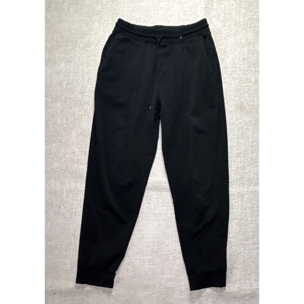 Uniqlo Ultra Stretch Joggers Men's Medium Black Athletic Training Pants Active